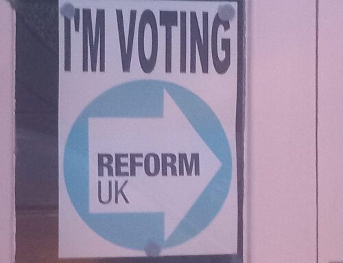 Reform UK posters going up by themselves